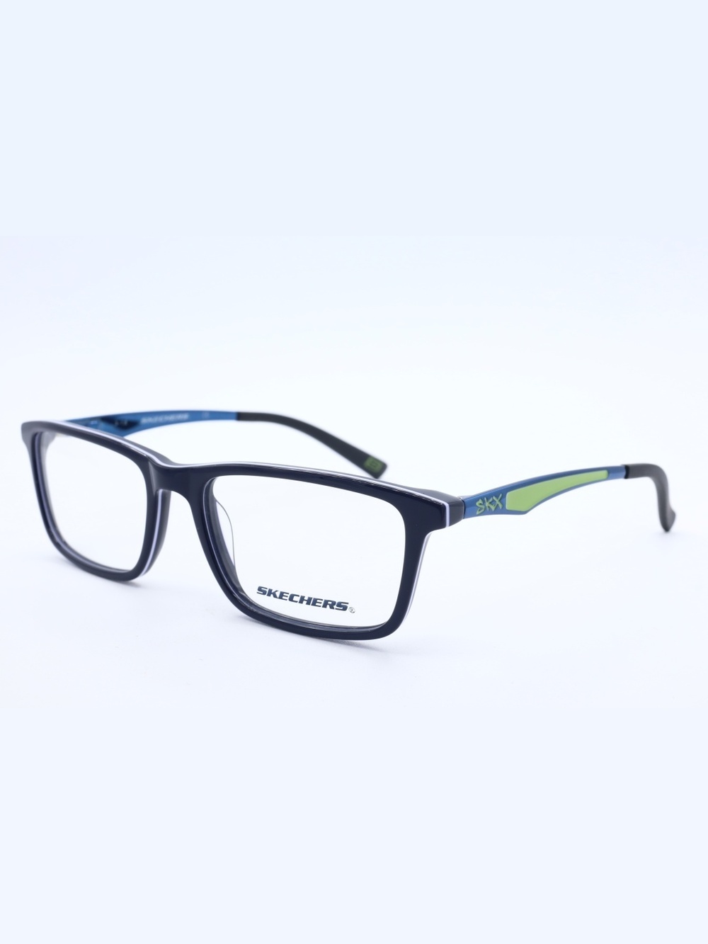 Skechers Eyeglasses SE1078 BLGRN Blue Green Optical Frame 50-16-130